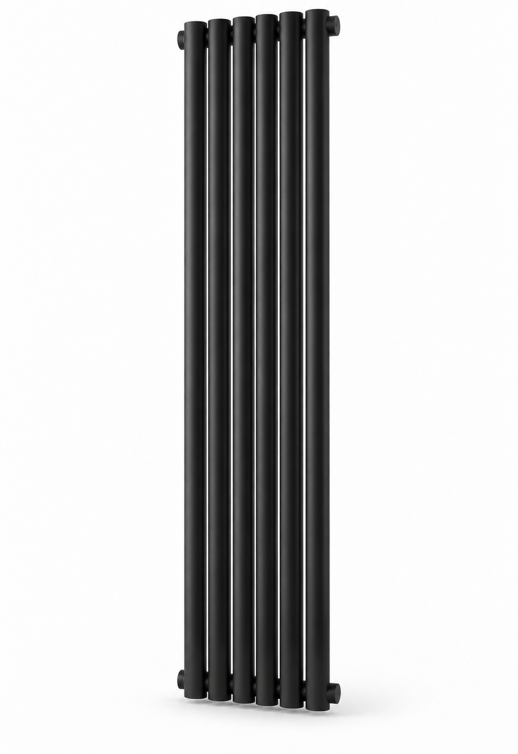 Трубчатый радиатор Sunlike, тип ST-5025B, 1600х354, 6 секций, чёрный, универсальное под