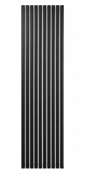 Трубчатый радиатор Ceontera Ardent V 30x30 Double, 1800х400, 10 секций, чёрный