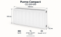 Стальной панельный радиатор Purmo Compact, тип C 22-300-500