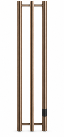 Электрический полотенцесушитель Ceontera AvonFlow, тип 1200-242, цвет Brush Bronze