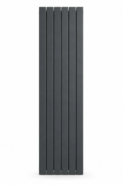 Трубчатый радиатор Sunlike, тип ST-6015B, 1600х408, 6 секций, антрацит, универсальное подключение