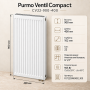 Стальной панельный радиатор Purmo Ventil Compact, тип CV 22-900-400