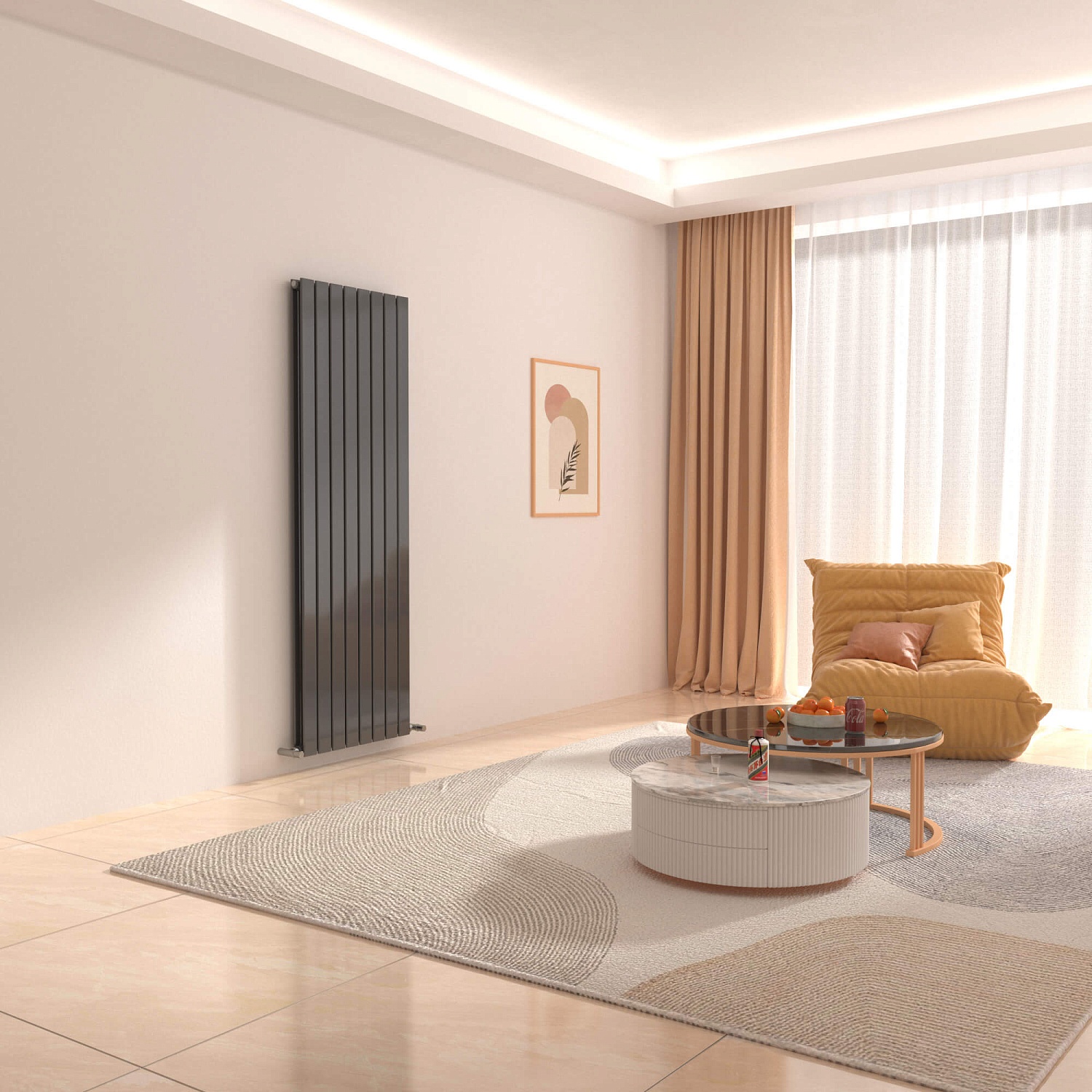 Трубчатый радиатор Ceontera Panel Double 1600 V 3 секций