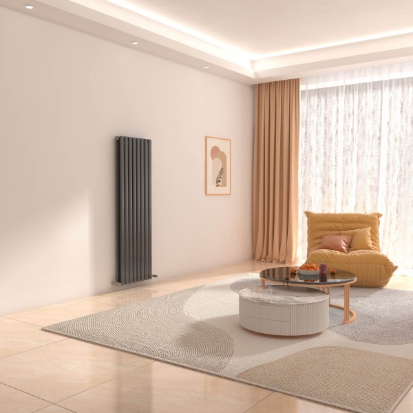 Трубчатый радиатор Ceontera Ellipse Double 1600 V 6 секций Трубчатый радиатор Ceontera Ellipse Double 1600 V 6 секций