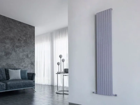 Радиатор отопления водяной , трубчатый, стальной,КЗТО Соло В 2-2000-4 нп бт двухтрубный, 2034 мм высотой, 179 мм шириной, 4 секции, нижнее подключение (без термоклапана)