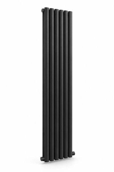 Трубчатый радиатор Ceontera, тип Ellipse Double, 1800х354, 6 секций, чёрный
