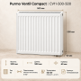 Стальной панельный радиатор Purmo Ventil Compact, тип CV 11-500-500