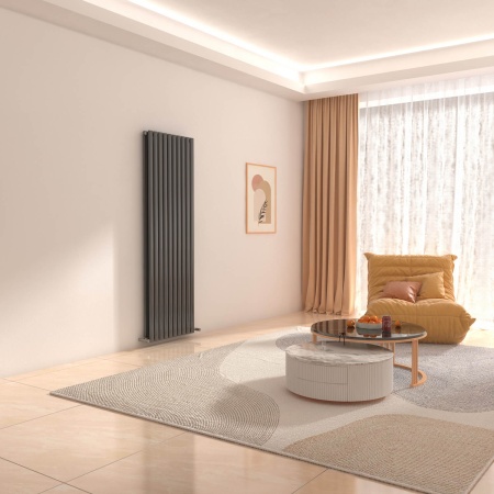 Трубчатый радиатор Ceontera Ellipse Double 1800 V 20 секций