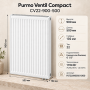 Стальной панельный радиатор Purmo Ventil Compact, тип CV 22-900-500