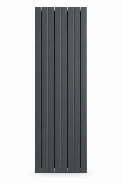 Трубчатый радиатор Sunlike, тип ST-6015B, 1800х544, 8 секций, антрацит, универсальное подключение