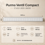 Стальной панельный радиатор Purmo Ventil Compact, тип CV 22-200-2600