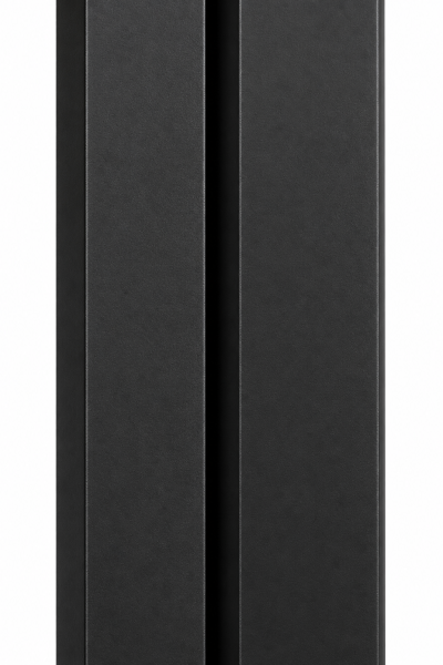 Трубчатый радиатор Ceontera Ardent V 30x30 Double, 1800х400, 10 секций, чёрный