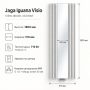Радиатор IGUANA VISIO WALL 180*051