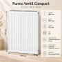 Стальной панельный радиатор Purmo Ventil Compact, тип CV 22-900-600