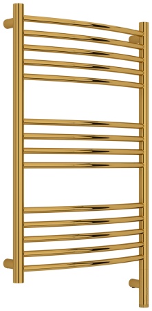 Sunerzha Богема 3.1 выгнутая, 800×500 мм, Золото, блок справа, артикул 03-6003-8050
