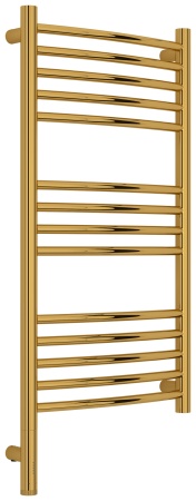 Sunerzha Богема 3.1 выгнутая, 800×400 мм, Золото, блок слева, артикул 03-6002-8040