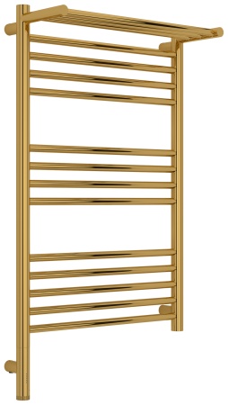 Sunerzha Богема 3.1 с 1 полкой, 800×500 мм, Золото, блок слева, артикул 03-6006-8050