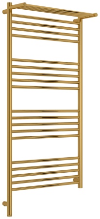 Sunerzha Богема 3.1 с 1 полкой, 1200×600 мм, Золото, блок слева, артикул 03-6006-1260