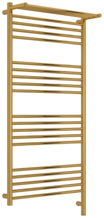 Sunerzha Богема 3.1 с 1 полкой, 1200×600 мм, Золото, блок справа, артикул 03-6007-1260