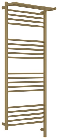 Sunerzha Богема 3.1 с 1 полкой, 1200×500 мм, Золотой шёлк, блок справа, артикул 32-6007-1250