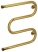 Sunerzha М-образный, 500×500, Без покрытия, артикул 00-4007-5050