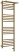 Sunerzha Богема 3.1 с 1 полкой, 1000×400, Без покрытия, артикул 00-6006-1040