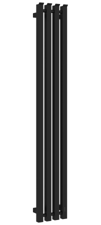 Sunerzha Сатерленд 4.0, 1200×150 мм, Матовый чёрный, блок справа, артикул 31-0853-1215