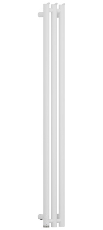 Sunerzha Терция 4.0, 1200×106 мм, Матовый белый, блок слева, артикул 30-0884-1206