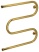 Sunerzha М-образный, 500×500, Без покрытия, артикул 00-4007-5050