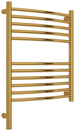 Sunerzha Богема 3.1 выгнутая, 600×500 мм, Золото, блок слева, артикул 03-6002-6050