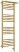 Sunerzha Богема 3.1 с 1 полкой, 1000×400, Без покрытия, артикул 00-6006-1040