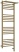 Sunerzha Богема 3.1 с 1 полкой, 1000×400, Без покрытия, артикул 00-6006-1040