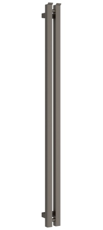 Sunerzha Фьорд 4.0, 1200×80 мм, Стальной графит, блок справа, артикул 072-0855-1250