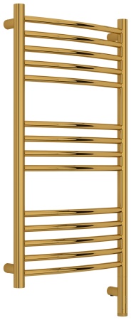 Sunerzha Богема 3.1 выгнутая, 800×400 мм, Золото, блок справа, артикул 03-6003-8040