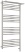 Sunerzha Богема 3.1 с 1 полкой, 1000×400, Без покрытия, артикул 00-6006-1040