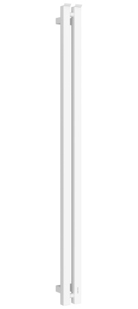 Sunerzha Фьорд 4.0, 1200×80 мм, Матовый белый, блок справа, артикул 30-0855-1250