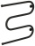 Sunerzha М-образный, 500×500, Без покрытия, артикул 00-4007-5050